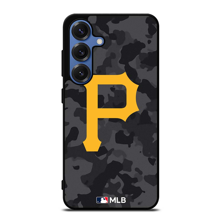 PITTSBURGH PIRATES BASEBALL BLACK CAMO Samsung Galaxy S25 Case Cover