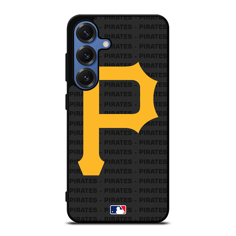 PITTSBURGH PIRATES BASEBALL BLACK Samsung Galaxy S25 Case Cover