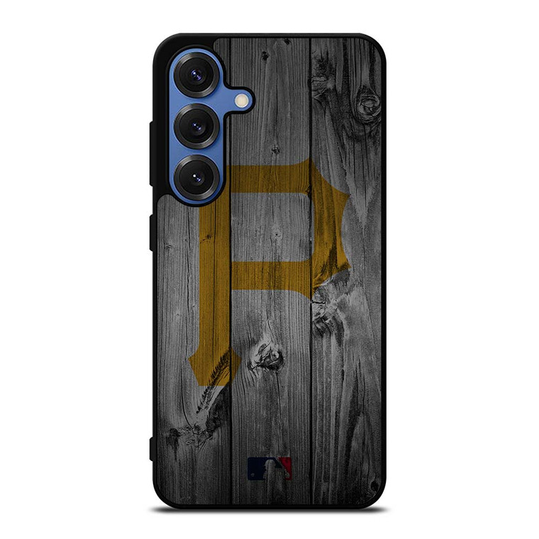 PITTSBURGH PIRATES BASEBALL MLB WOOD LOGO Samsung Galaxy S25 Case Cover