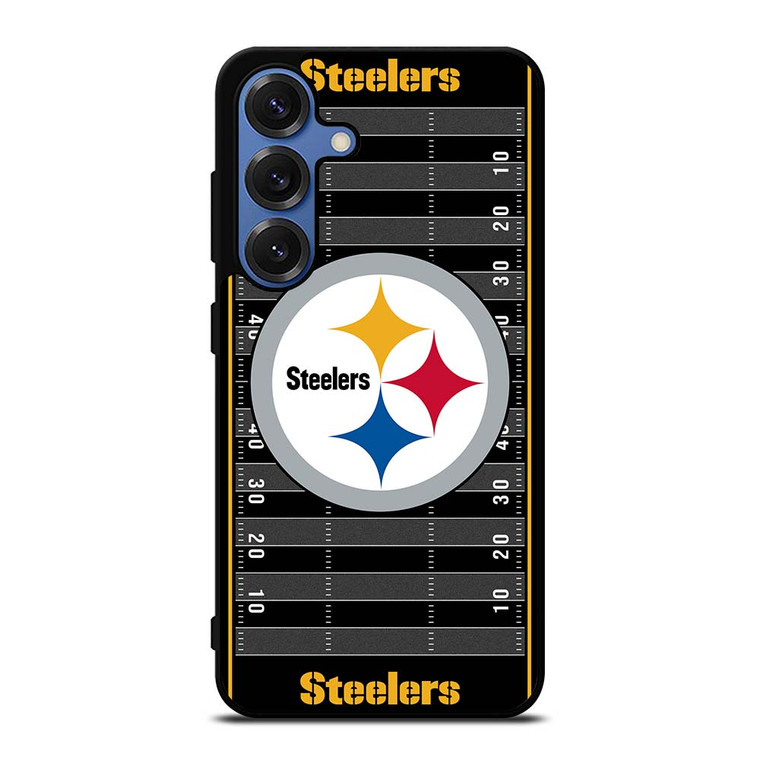 PITTSBURGH STEELERS FOOTBALL FIELD Samsung Galaxy S25 Case Cover