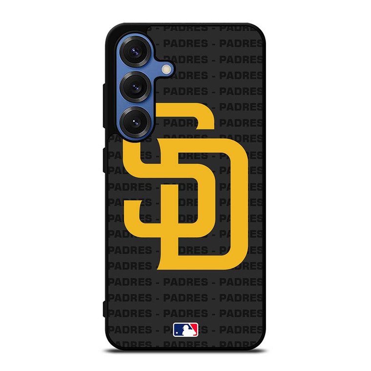 SAN DIEGO BROWN BASEBALL BLACK Samsung Galaxy S25 Case Cover