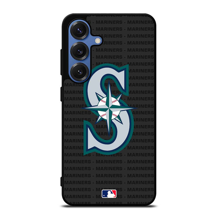 SEATTLE MARINERS BASEBALL BLACK Samsung Galaxy S25 Case Cover