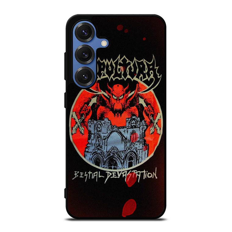 SEPULTURA BESTIAL DEVASTATION Samsung Galaxy S25 Case Cover
