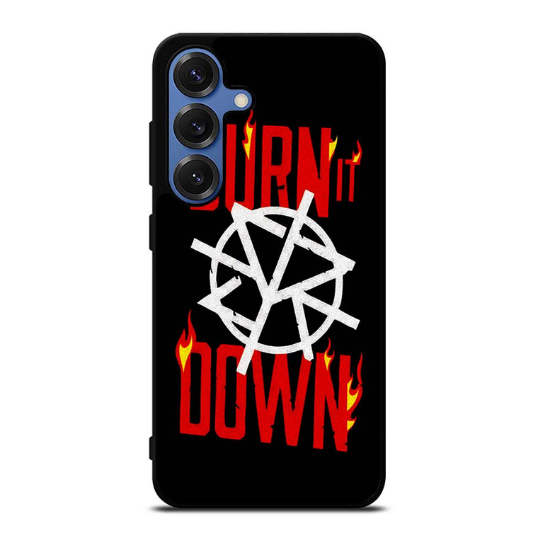 SETH ROLLINS BURN IT DOWN Samsung Galaxy S25 Case Cover
