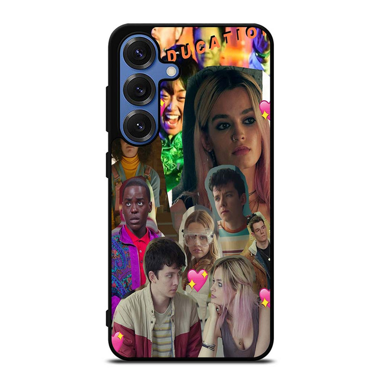 SEX EDUCATION MOVIES COLLAGE Samsung Galaxy S25 Case Cover