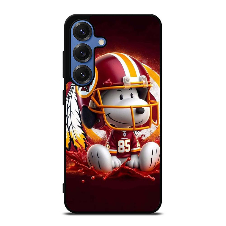SNOOPY CHICAGO BLACKHAWKS FOOTBALL Samsung Galaxy S25 Case Cover