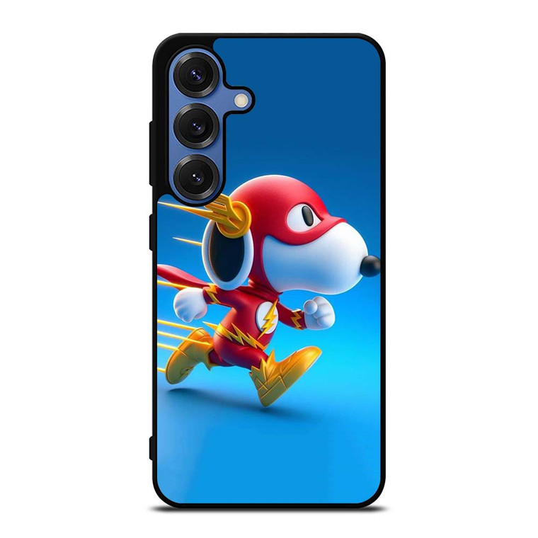 SNOOPY THE PEANUTS THE FLASH Samsung Galaxy S25 Case Cover