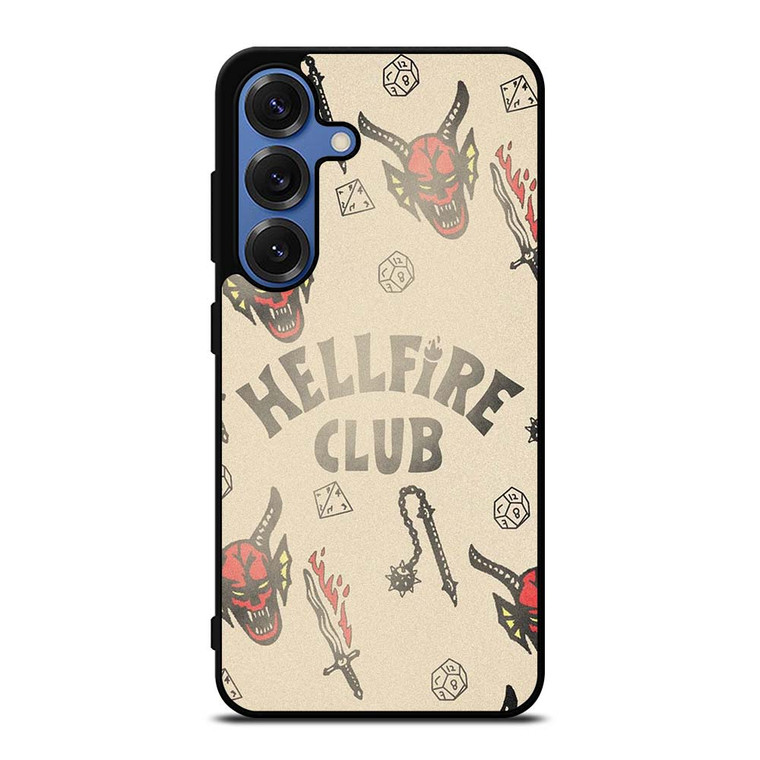 STRANGER THINGS 4 HELLFIRE CLUB Samsung Galaxy S25 Case Cover