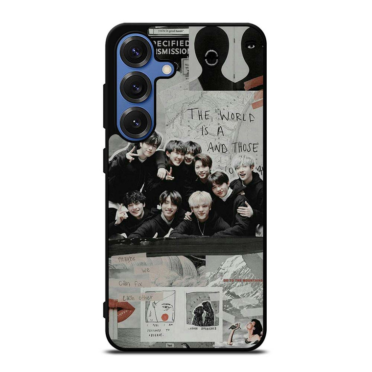 STRAY KIDS BOY BAND COLLAGE Samsung Galaxy S25 Case Cover