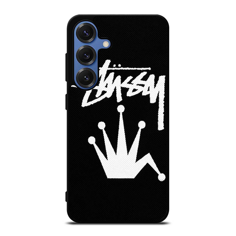 STUSSY PARIS BENT CROWN Samsung Galaxy S25 Case Cover