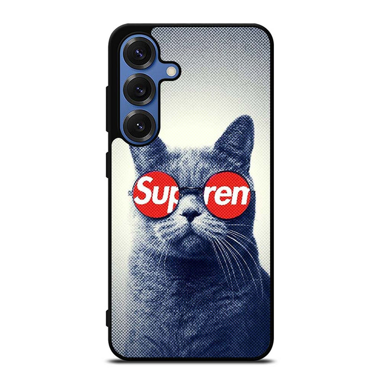 SUPREME COOL CUTE CAT Samsung Galaxy S25 Case Cover