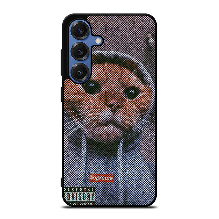 SUPREME CUTE CAT 2 Samsung Galaxy S25 Case Cover