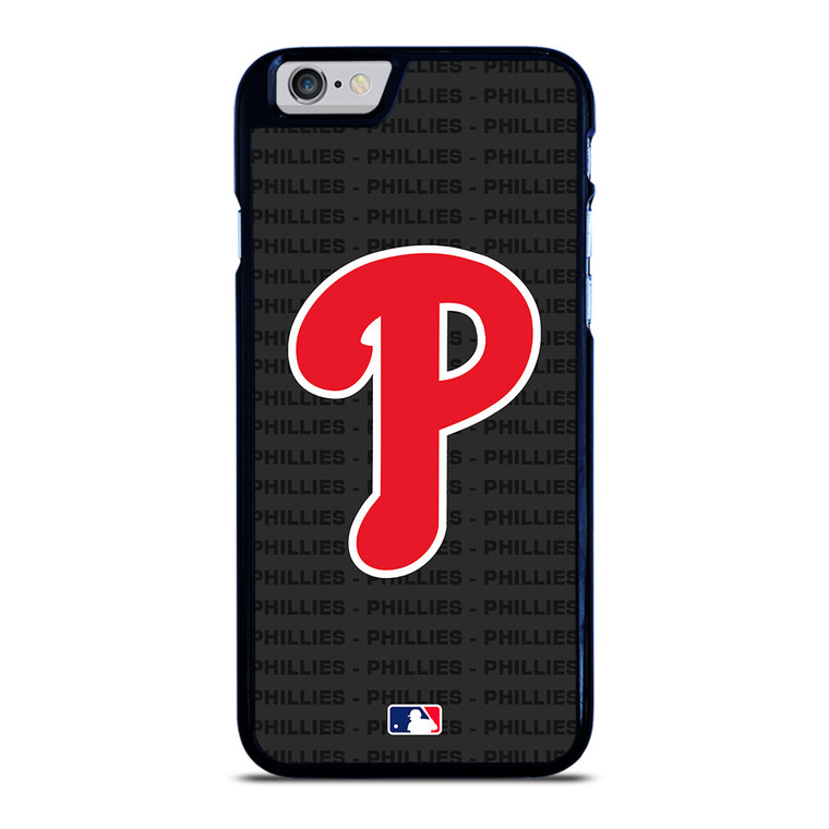 PHILADELPHIA PHILLIES BASEBALL BLACK iPhone 6 / 6S Case Cover