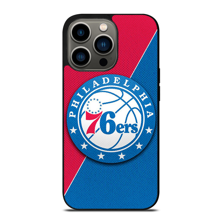 PHILADELPHIA 76ERS NBA BASKETBALL LOGO iPhone 13 Pro Case Cover