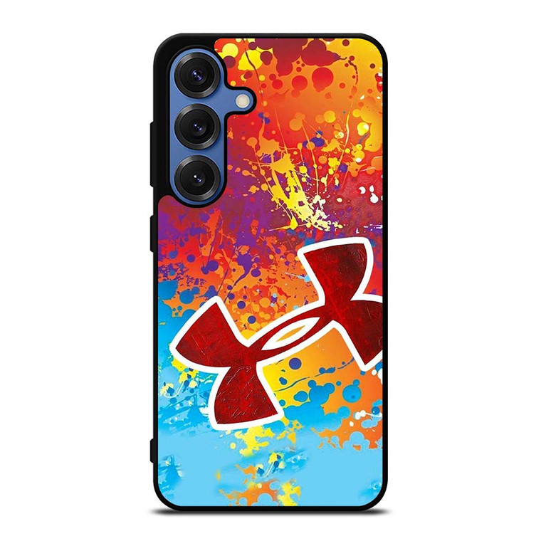 UNDER ARMOUR LOGO COLORFUL PAINT Samsung Galaxy S25 Case Cover