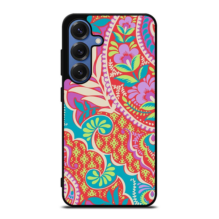 VERA BRADLEY FASHION FLORAL PATTERN Samsung Galaxy S25 Case Cover