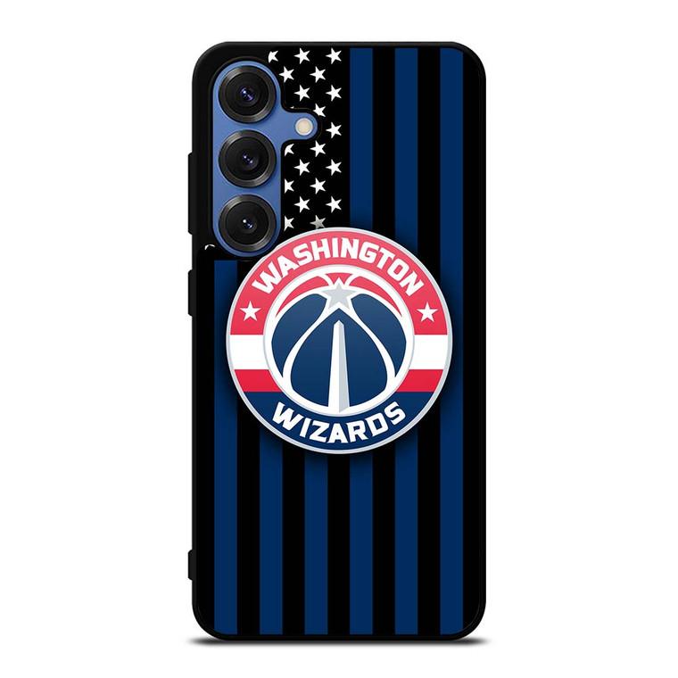 WASHINGTON WIZARDS NBA USA FLAG Samsung Galaxy S25 Case Cover