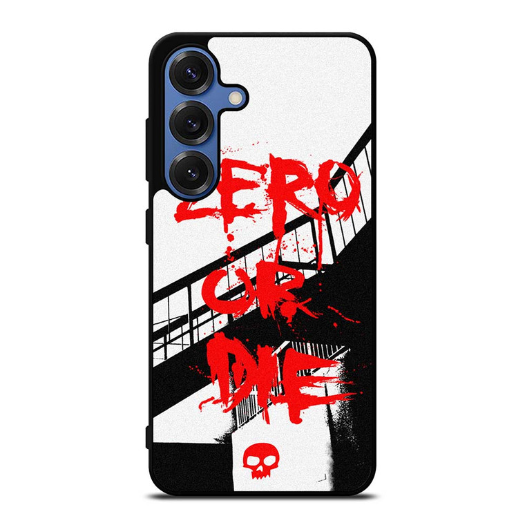 ZERO SKATEBOARDS SLOGAN Samsung Galaxy S25 Case Cover