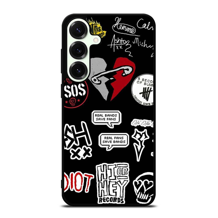 5 SECONDS OF SUMMER BAND COLLAGE Samsung Galaxy S25 Plus Case Cover