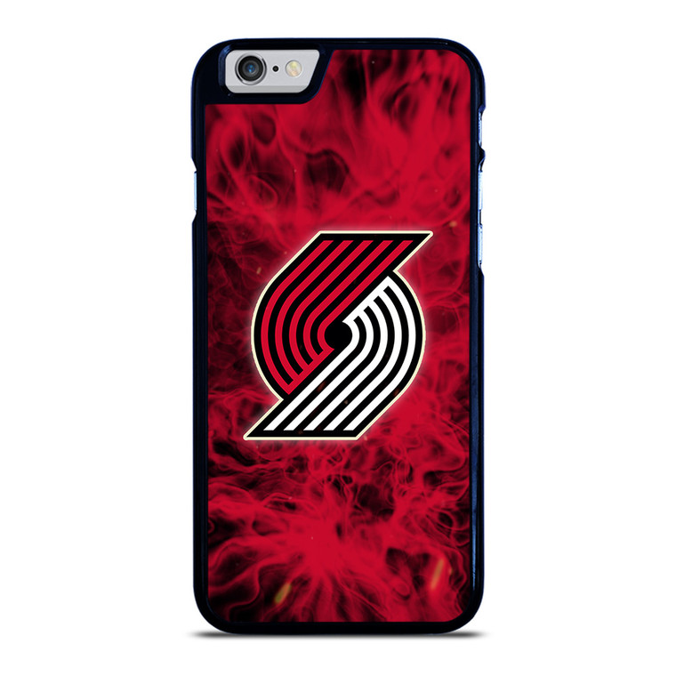 PORTLAND TRAIL BLAZERS BASKETBALL NBA FIRE iPhone 6 / 6S Case Cover