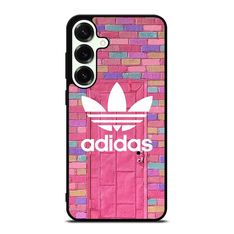 ADIDAS LOGO PINK WALL Samsung Galaxy S25 Plus Case Cover