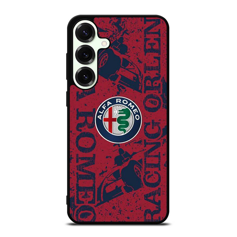 ALFA ROMEO LOGO ART CAR ICON Samsung Galaxy S25 Plus Case Cover ALFA ROMEO LOGO ART CAR ICON Samsung Galaxy S25 Plus Case Cover