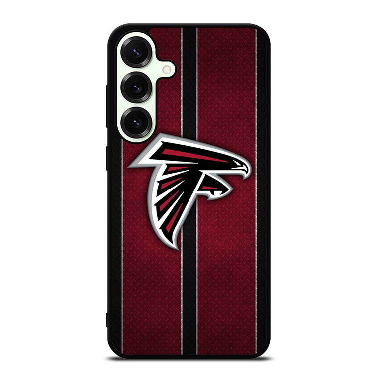 ATLANTA FALCONS NFL METAL STRIPE Samsung Galaxy S25 Plus Case Cover