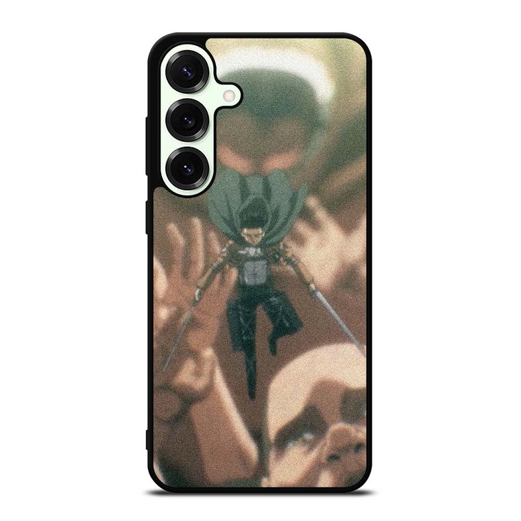 ATTACK ON TITAN LEVI ACKERMAN Samsung Galaxy S25 Plus Case Cover
