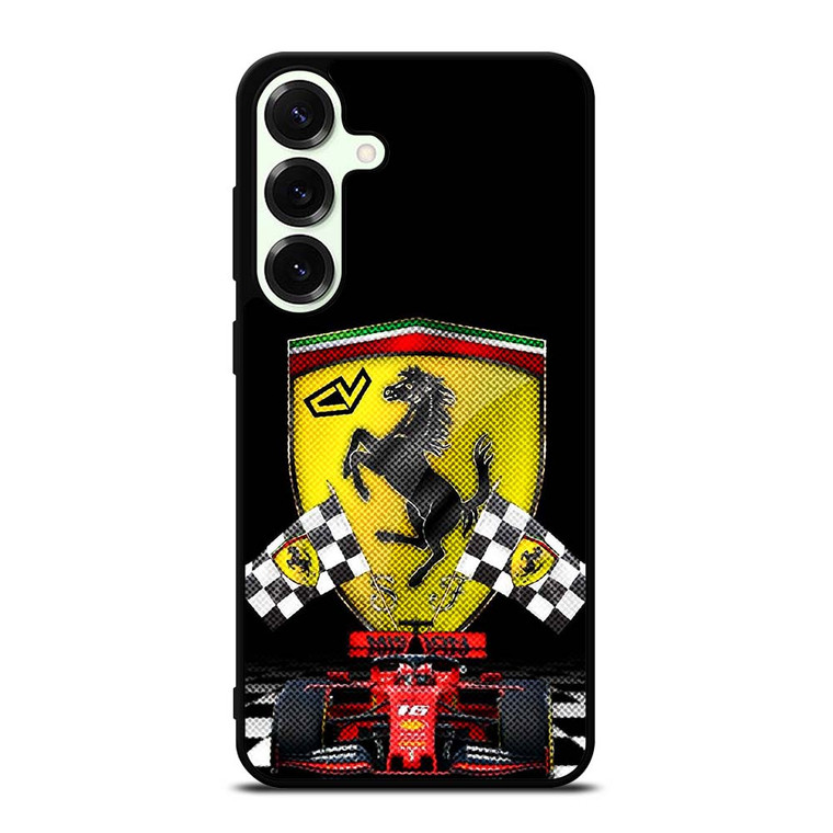CHARLES LECLERC FERRARI FORMULA ONE F1 RACING 4 Samsung Galaxy S25 Plus Case Cover