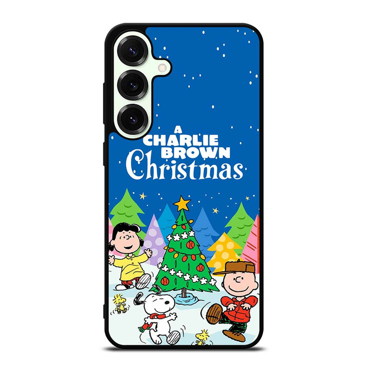 CHARLIE BROWN SNOOPY CHRISTMAS CARTOON Samsung Galaxy S25 Plus Case Cover
