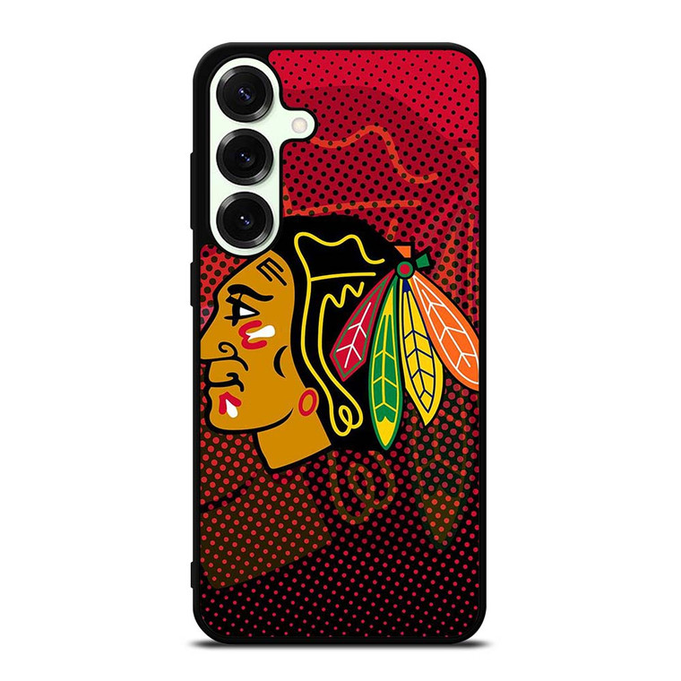 CHICAGO BLACKHAWKS HOCKEY TEAM LOGO EMBLEM Samsung Galaxy S25 Plus Case Cover