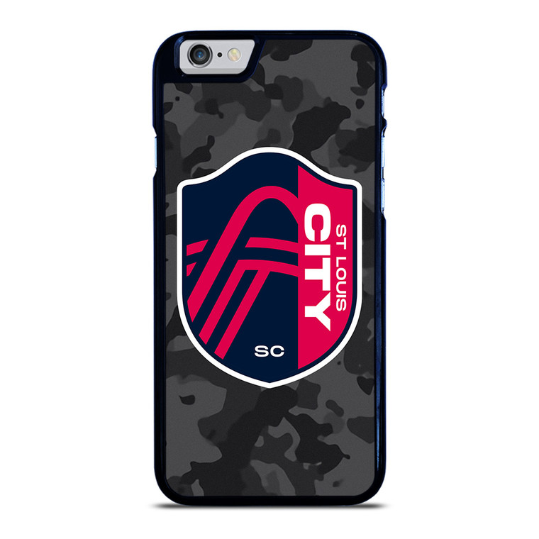 SAINT LOUIS CITY MLS BLACK CAMO iPhone 6 / 6S Case Cover SAINT LOUIS CITY MLS BLACK CAMO iPhone 6 / 6S Case Cover