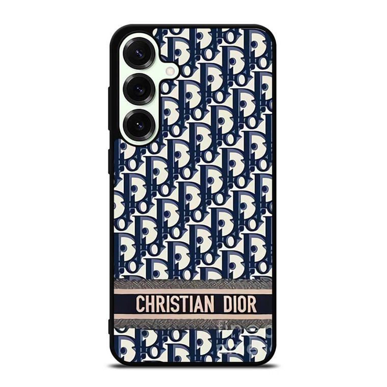 CHRISTIAN DIOR LOGO BLUE Samsung Galaxy S25 Plus Case Cover