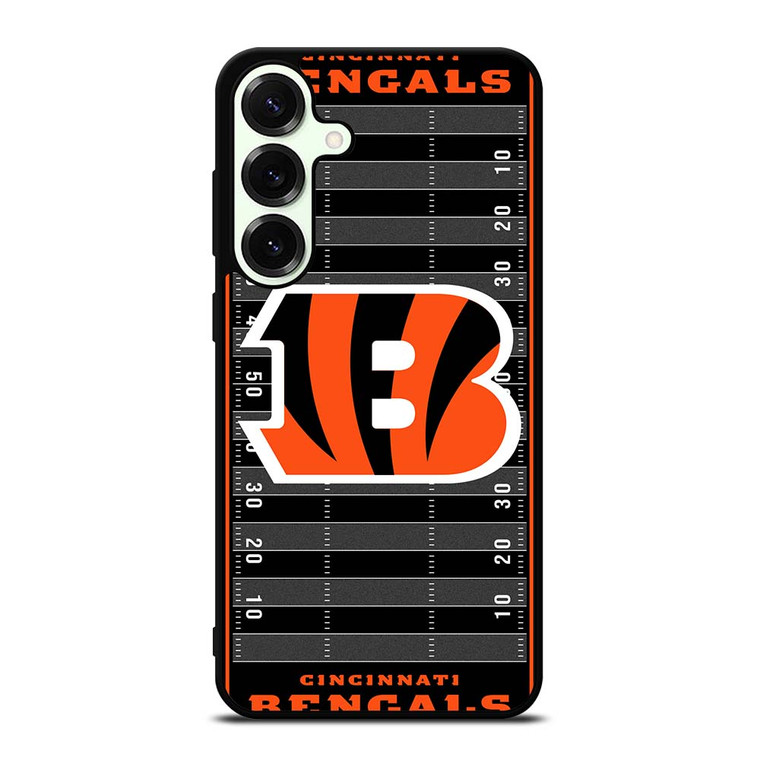 CINCINNATI BENGALS FOOTBALL FIELD Samsung Galaxy S25 Plus Case Cover
