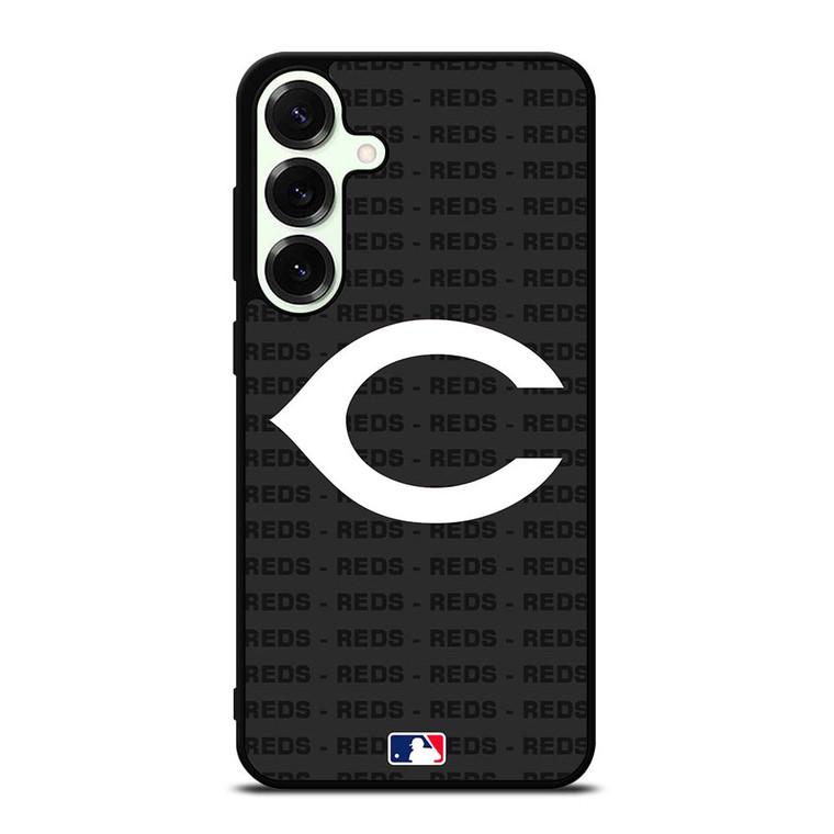 CINCINNATI REDS BASEBALL BLACK Samsung Galaxy S25 Plus Case Cover