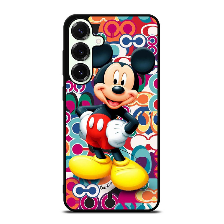 COACH NEW YORK MICKEY MOUSE CUTE Samsung Galaxy S25 Plus Case Cover