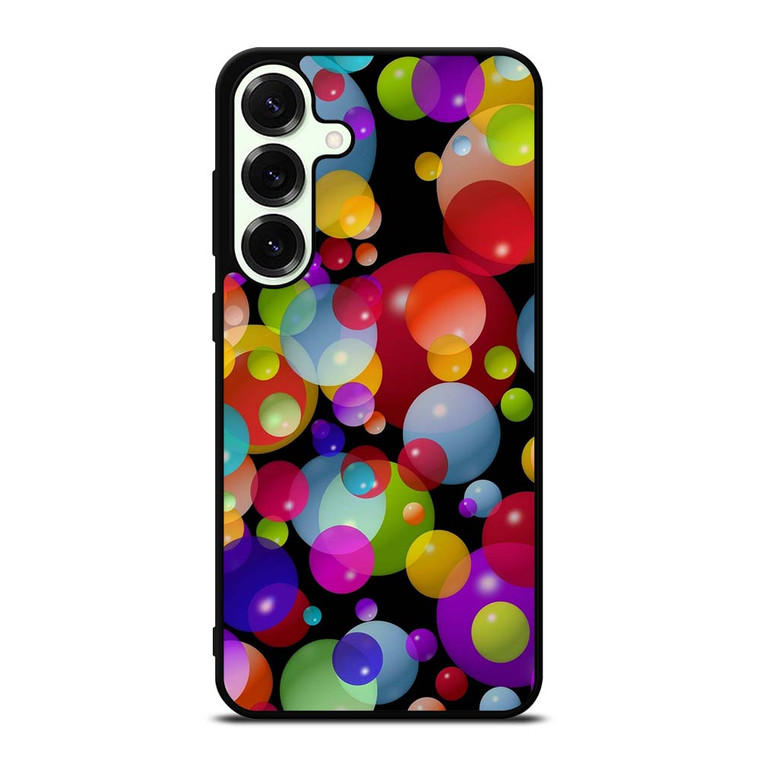 COLURFUL BUBBLES PATTERN Samsung Galaxy S25 Plus Case Cover