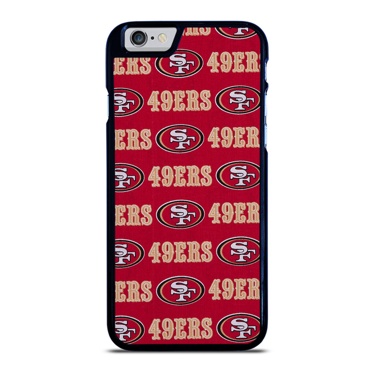 SAN FRANCISCO 49ERS PATTERN iPhone 6 / 6S Case Cover