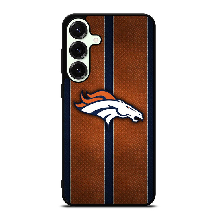 DENVER BRONCOS NFL METAL STRIPE Samsung Galaxy S25 Plus Case Cover