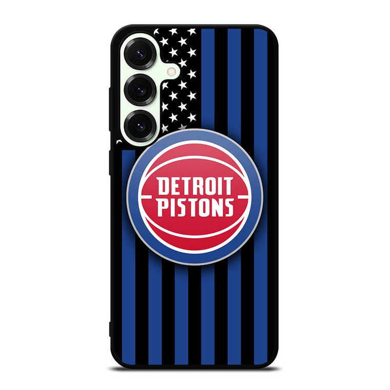 DETROIT PISTONS NBA USA FLAG Samsung Galaxy S25 Plus Case Cover