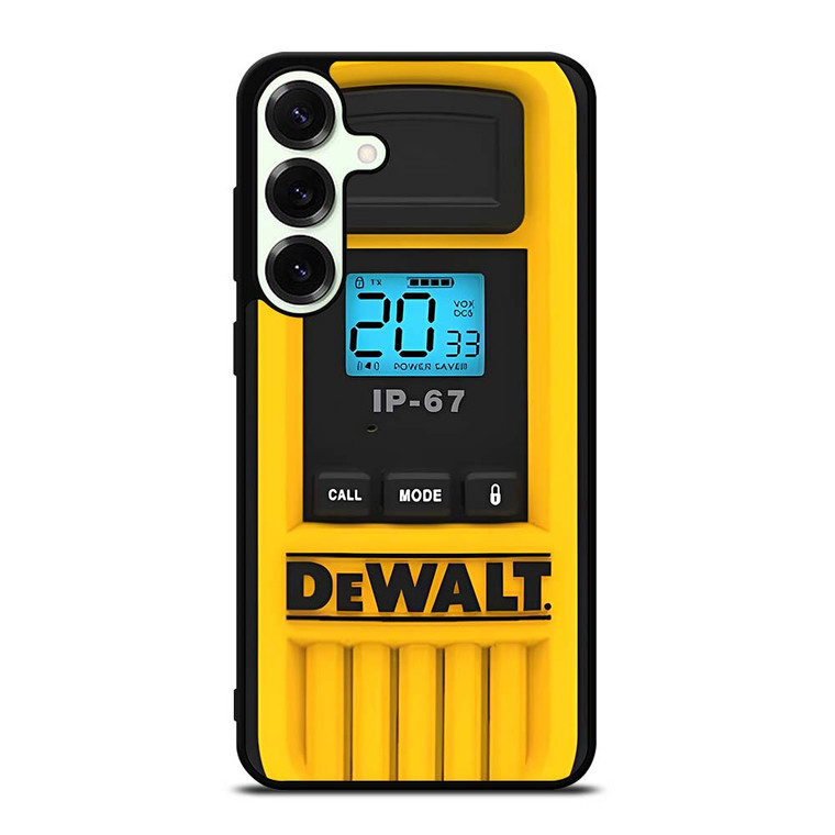 DEWALT TOOL LOGO HEAVY DUTY WALKIE TALKIE Samsung Galaxy S25 Plus Case Cover