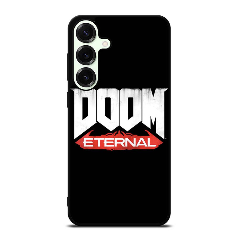 DOOM ETERNAL GAMES LOGO BLACK Samsung Galaxy S25 Plus Case Cover