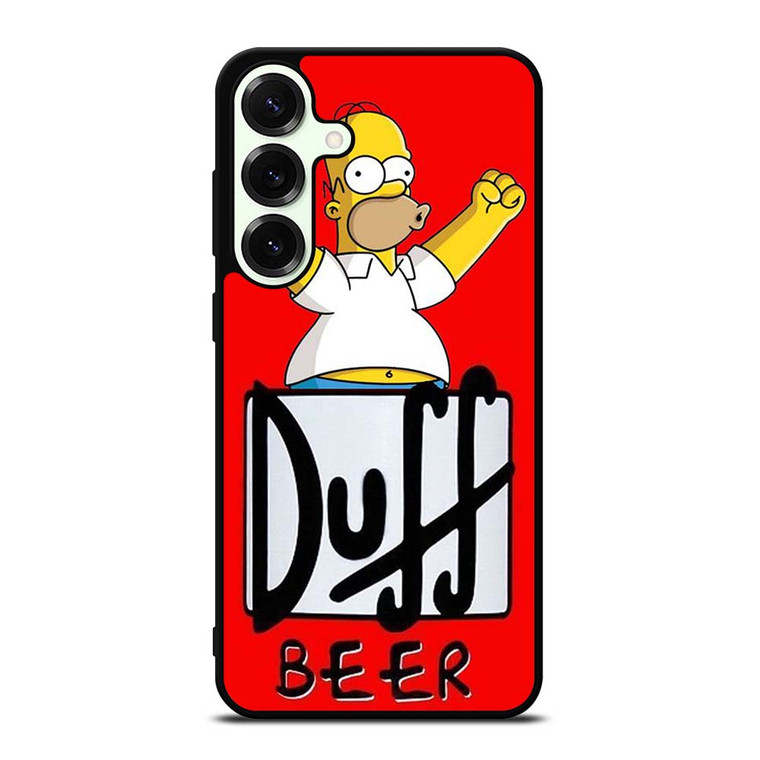 DUFF BEER THE SIMPSONS CARTOON 4 Samsung Galaxy S25 Plus Case Cover