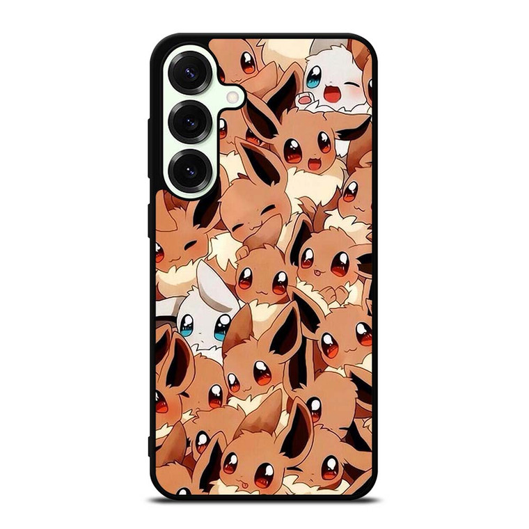 EEVEE POKEMON POCKET MONSTERS COLLAGE Samsung Galaxy S25 Plus Case Cover