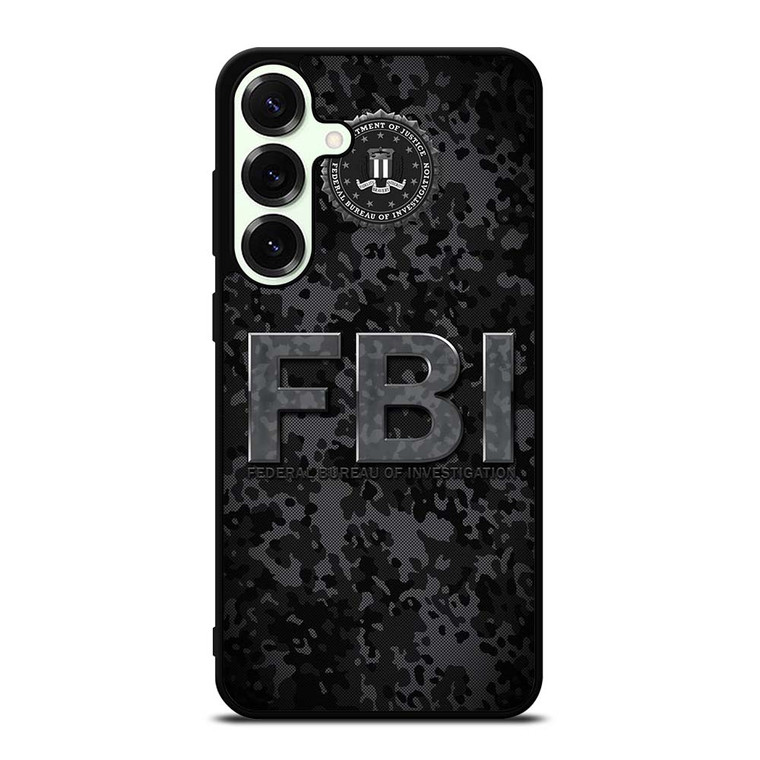 FBI LOGO CAMO Samsung Galaxy S25 Plus Case Cover