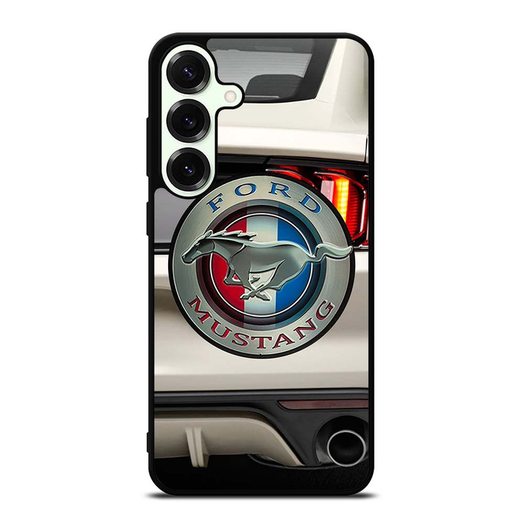 FORD MUSTANG CAR LOGO WHITE Samsung Galaxy S25 Plus Case Cover FORD MUSTANG CAR LOGO WHITE Samsung Galaxy S25 Plus Case Cover