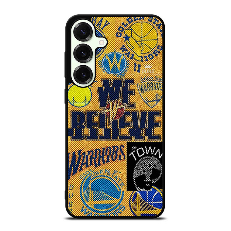 GOLDEN STATE WARRIORS NBA BASKETBALL COLLAGE Samsung Galaxy S25 Plus Case Cover