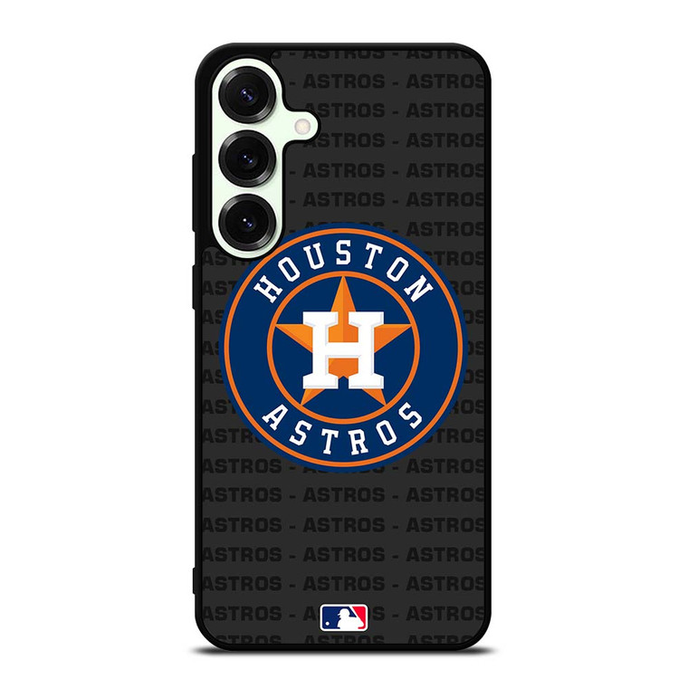 HOUSTON ASTROS BASEBALL BLACK Samsung Galaxy S25 Plus Case Cover