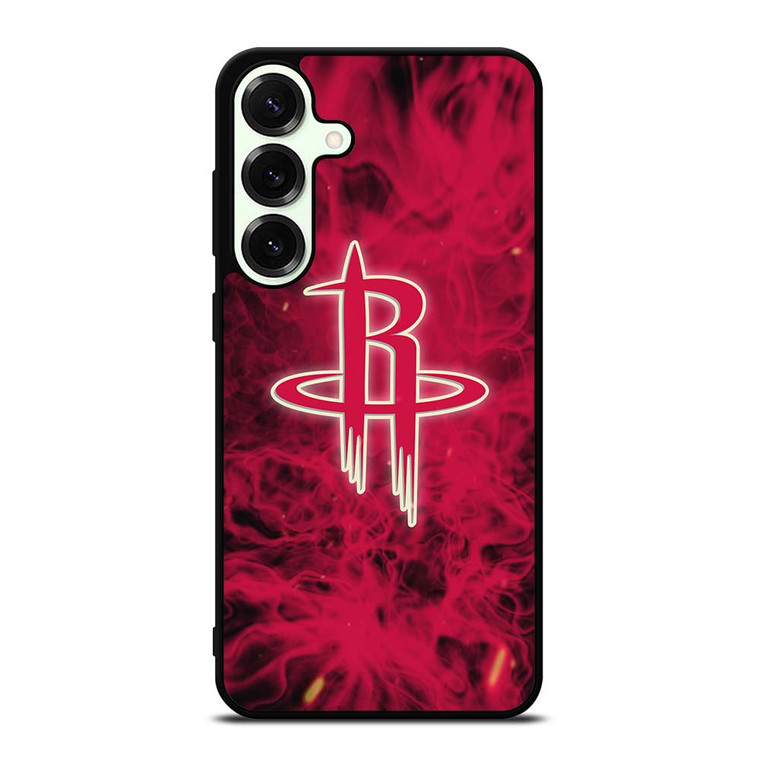 HOUSTON ROCKET BASKETBALL NBA FIRE Samsung Galaxy S25 Plus Case Cover