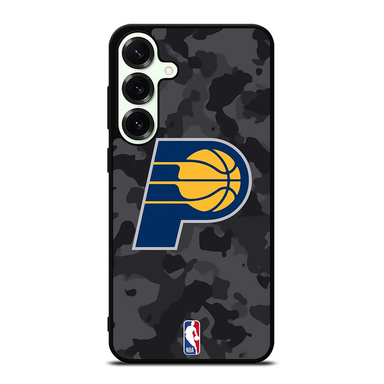 INDIANA PACERS BLACK CAMO Samsung Galaxy S25 Plus Case Cover